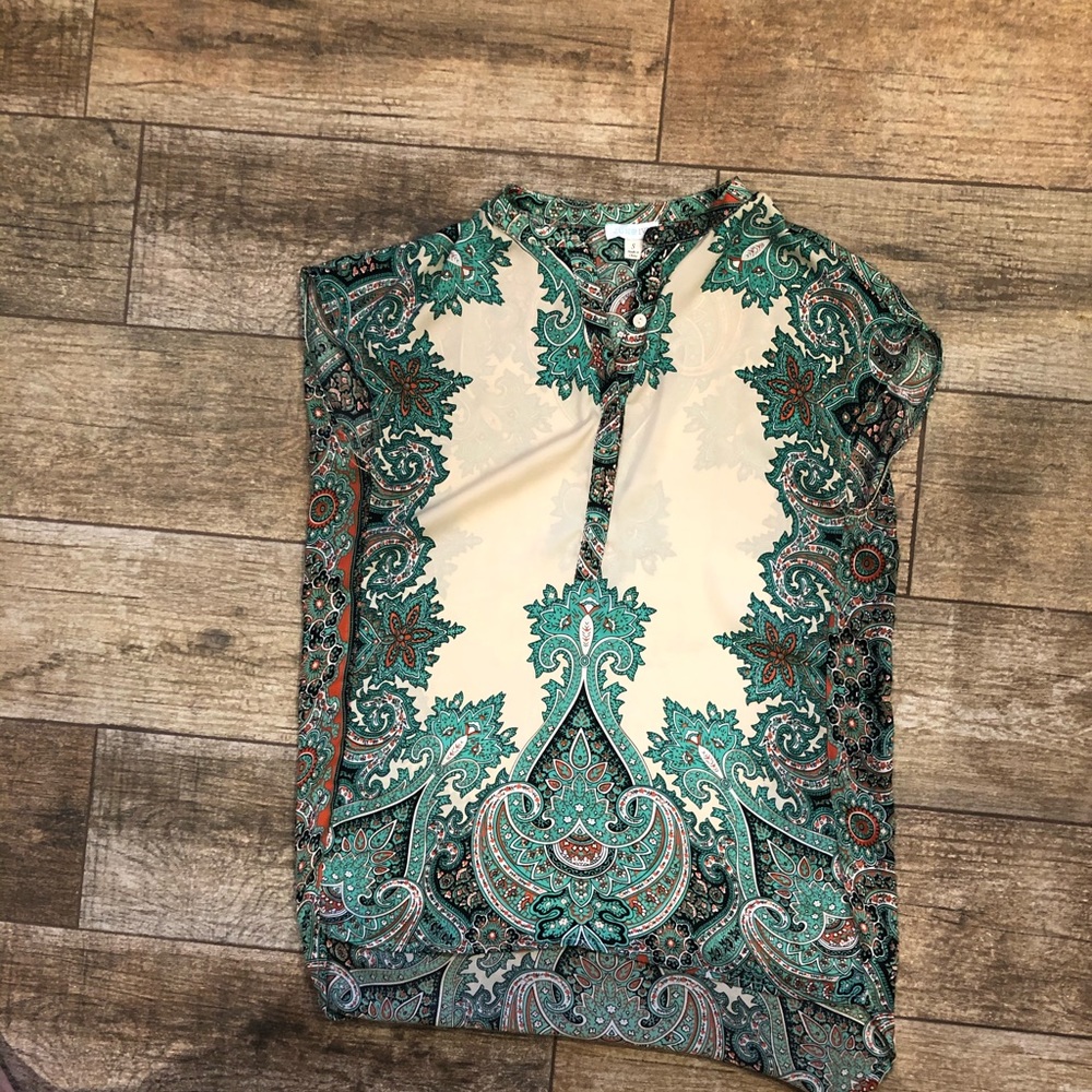 Silk dress shirt
